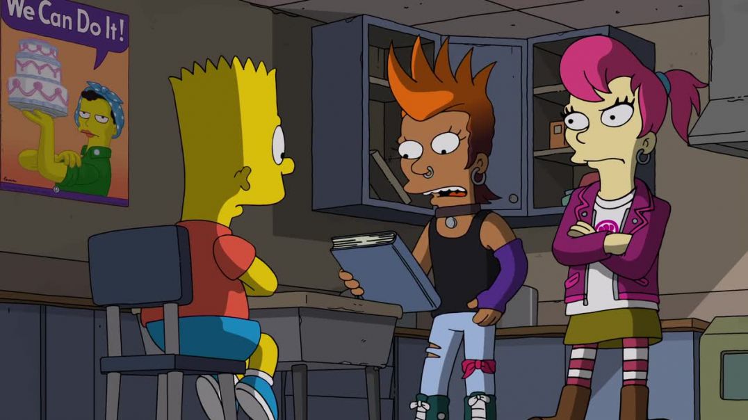 Os Simpsons Bart se junta as Feministas