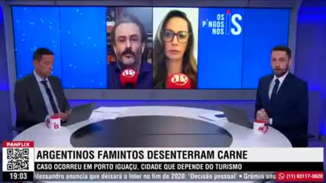 Argentinos famintos desenterram carne estragada para comer(Venezuela do sul)