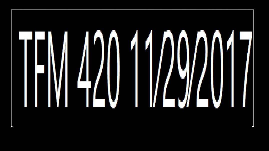 ⁣⁣TFM 420 11⁄29⁄2017