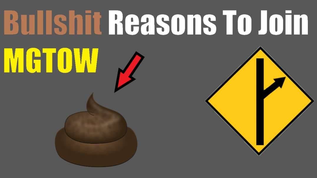 Bullshit Reasons To Join MGTOW - Anti-MGTOW