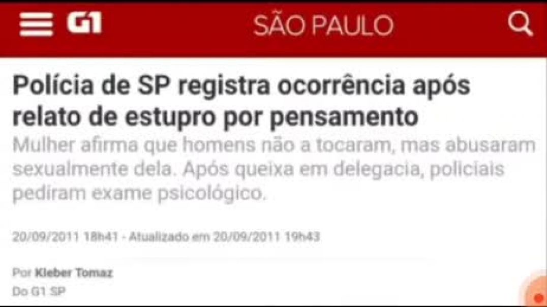 Estupro por Pensamento