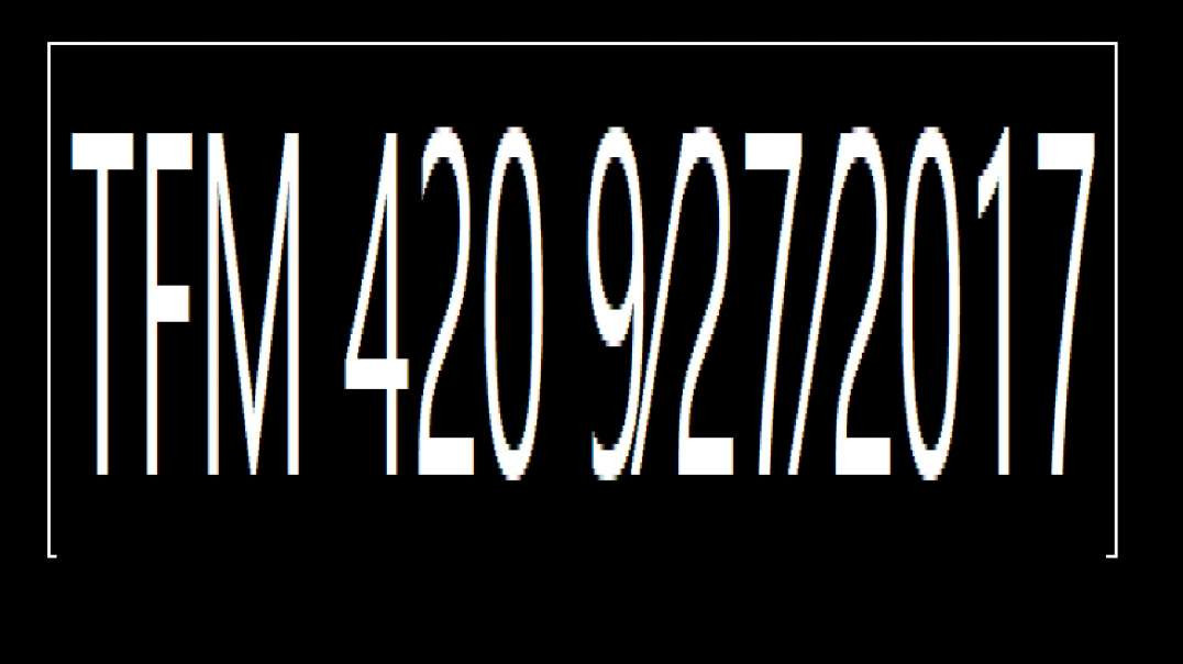 ⁣⁣TFM 420 9⁄27⁄2017