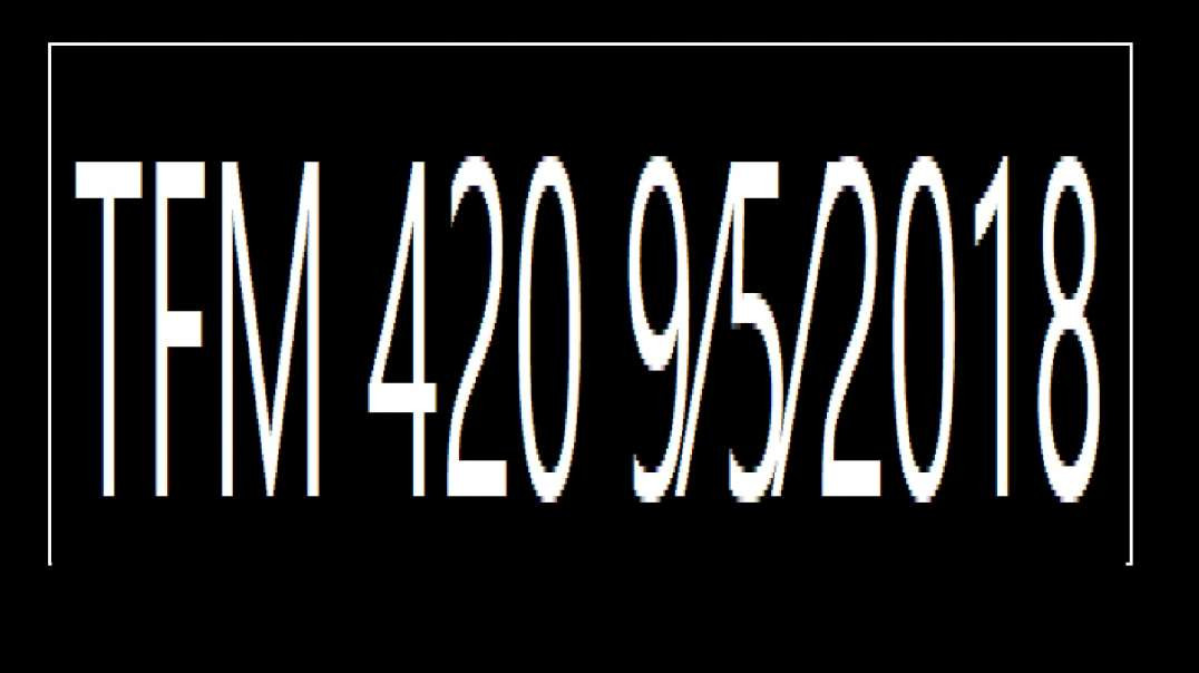 TFM 420 9⁄5⁄2018