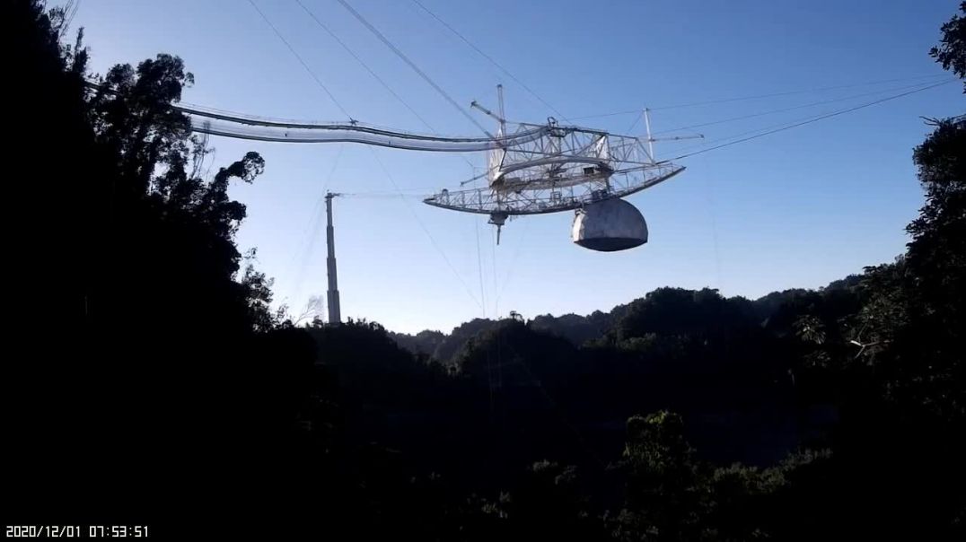 Arecibo Telescope Collapse