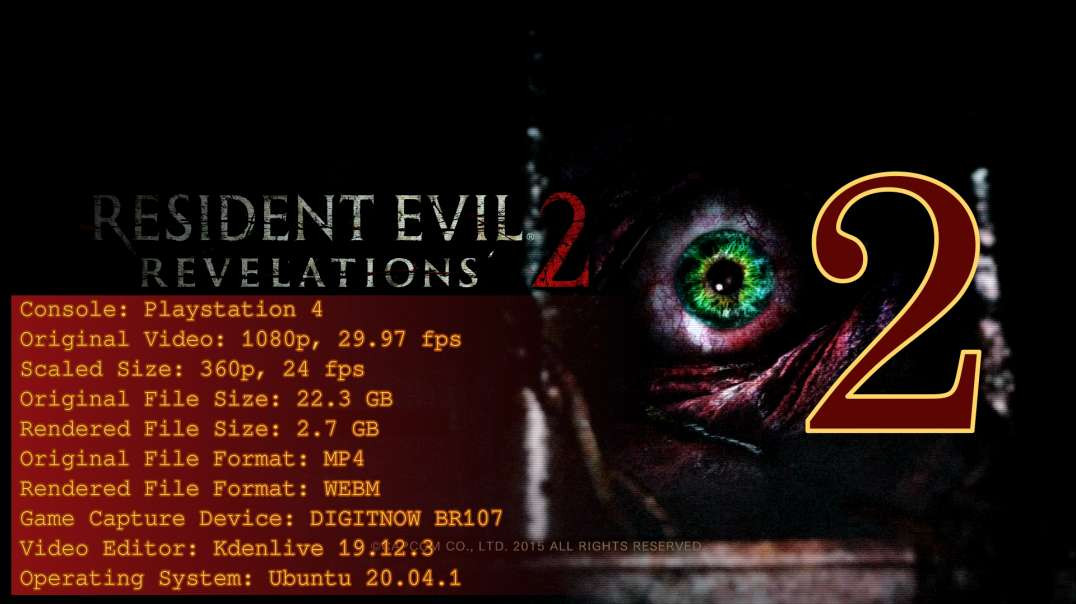 Resident Evil Revelations 2 PS4 Game Play 2 First Play-Through