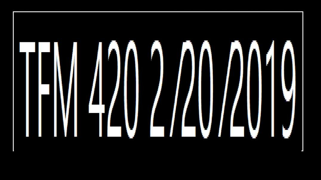 ⁣TFM 420 2 ⁄20 ⁄2019