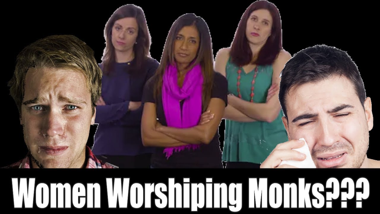 Women Worshiping Monks???