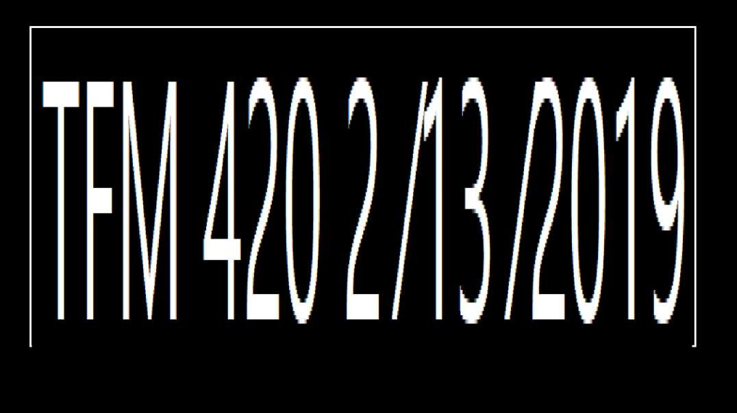 ⁣TFM 420 2 ⁄13 ⁄2019