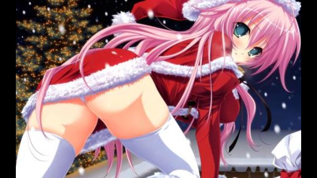 Santa Baby With Waifus AMV