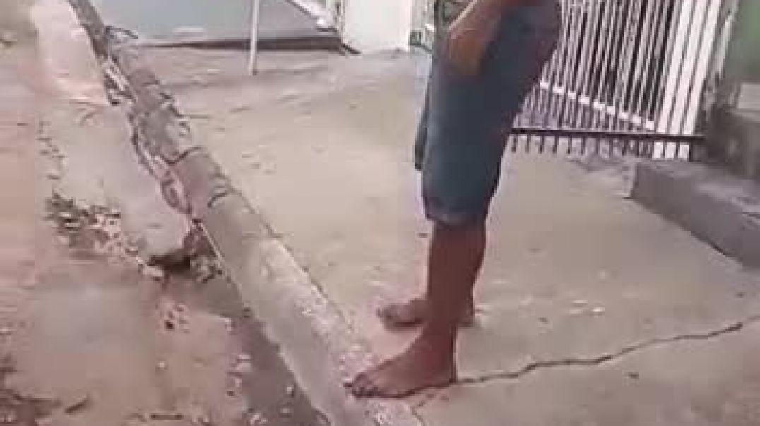 O resultado do Homem sem atitude de homem!