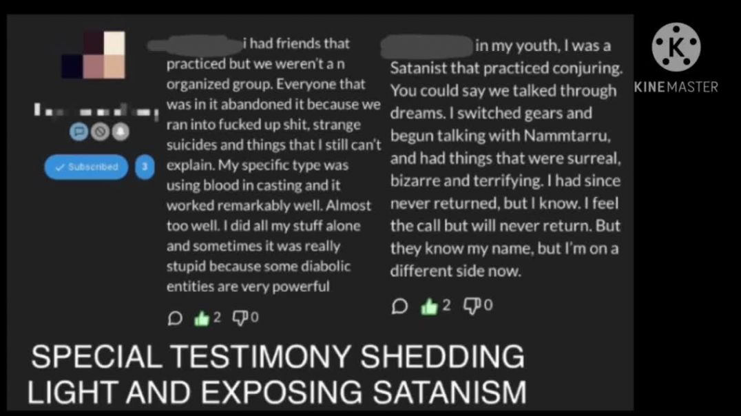 Ex-Satanist Testimony: MGTOW Demonology