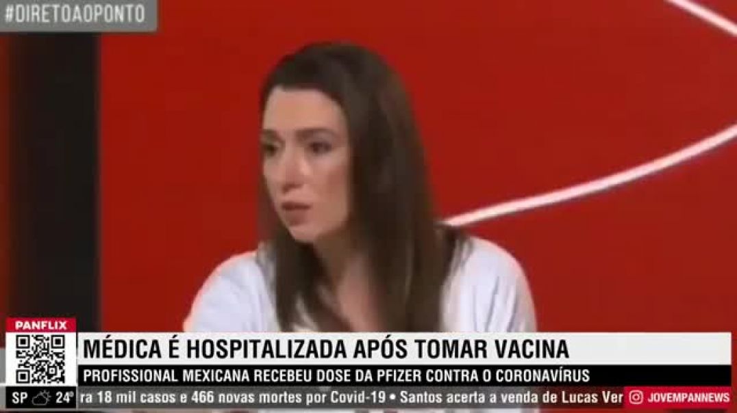 Médica é hospitalizada após tomar vacina contra a Covid-19