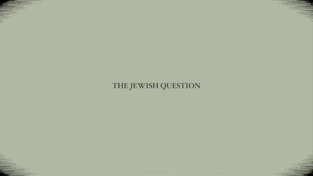 The Jewish Question Trailer FUL HD