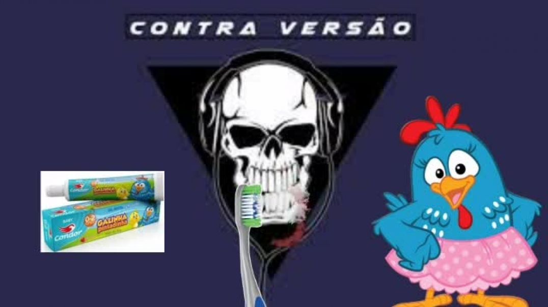 Contra Versão 05 - Top Pastas de Dente da Galinha Pintadinha