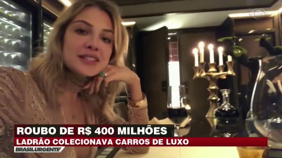 Modelo cumplice ostenta Vida de Luxo com dinheiro de roubo do marido!