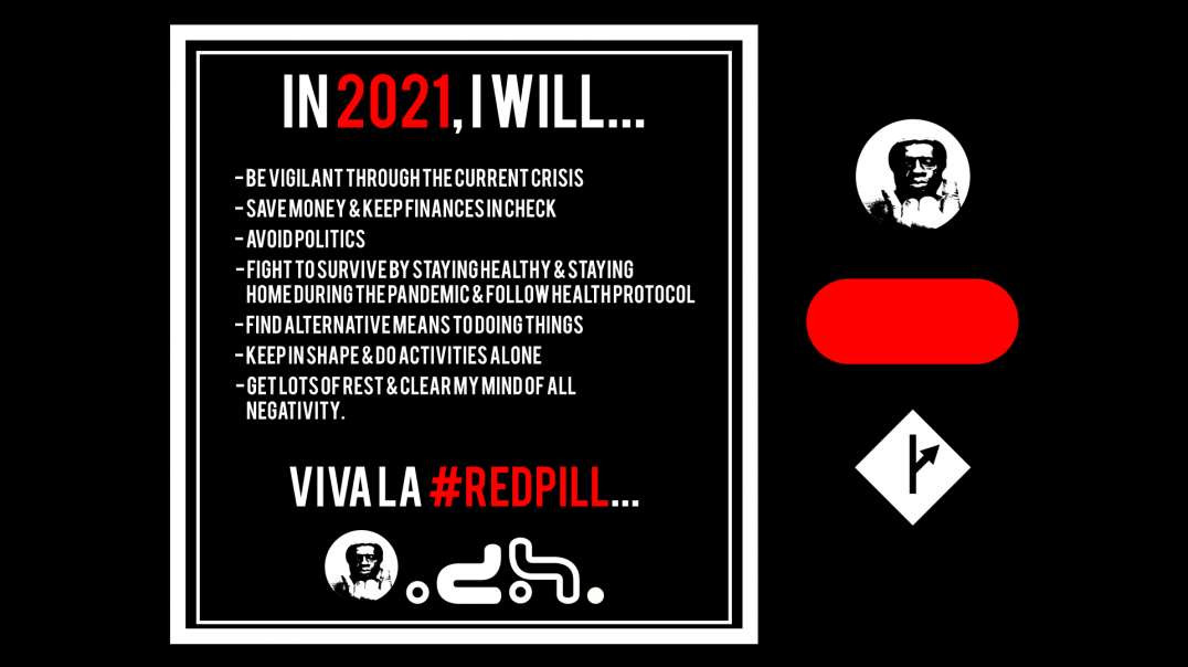 MGTOW: Some 'Red-Pilled' 2021 Resolutions