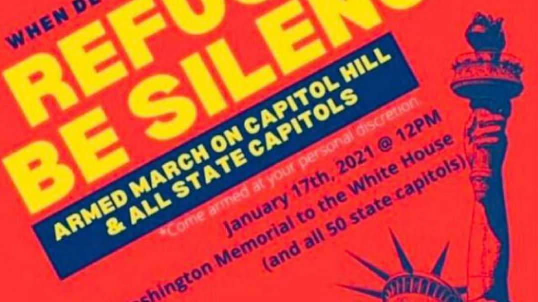 January 17th planned protest      it's a setup!