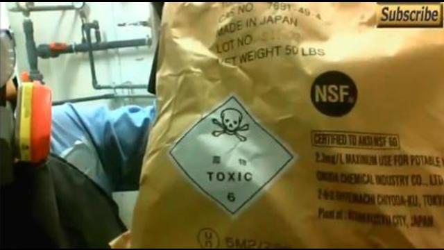 Water Treatment Plant Worker Releases Video of Himself Dumping Fluoride (Poison) Into Water Supply