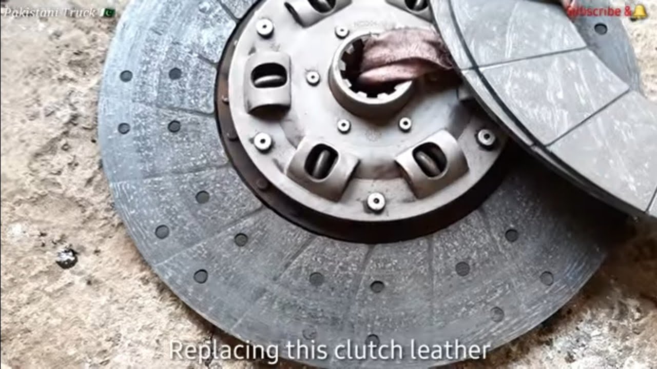 How to rebuild a Clutch plate,lining, and polish, clutch box| Fitting in a Truck|pakistani Truck|