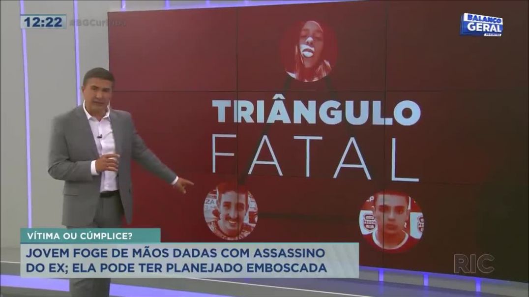 Jovem foge de mãos dadas com assassino do ex; ela pode ter planejado emboscada