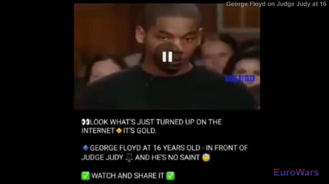 George Floyd on Judge Judy at 16 Crashed Car he Stole but Blames Police for Chasing him Dindunufin