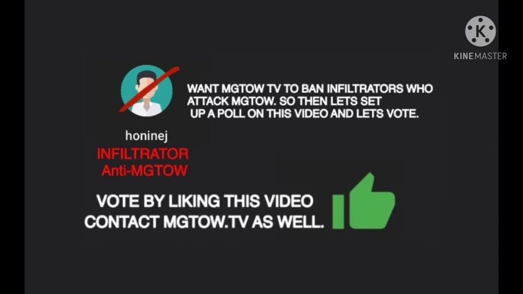 POLLING VIDEO-1 Voting Out The Anti-MGTOW Infiltrators