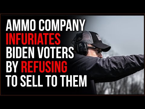 Ammunition Company REFUSES To Sell To Biden Voters, INFURIATING Them