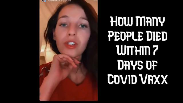 How Many People Died Within 7 Days of Covid Vaxx