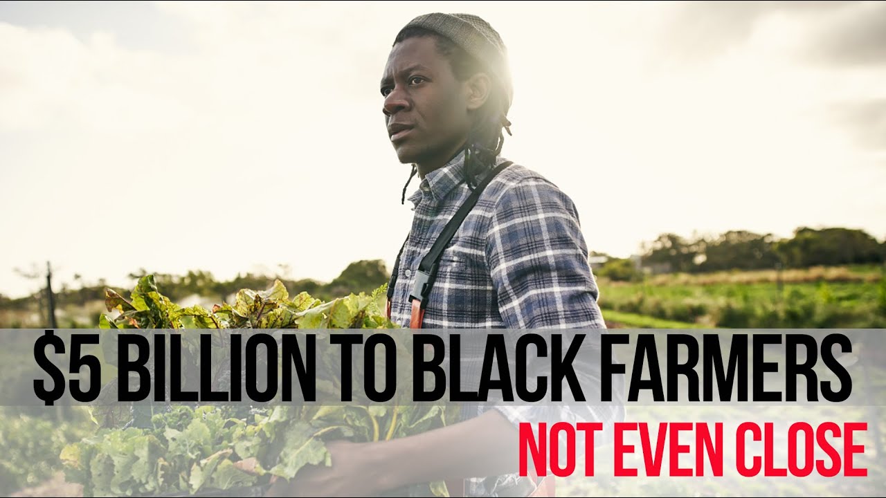 $5 BILLION TO BLACK FARMERS | Actually No... Not Even Close... more like $200-900 Million