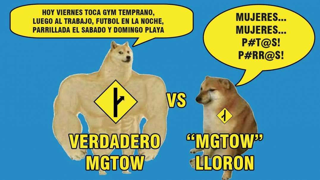 VERDADERO MGTOW VS  MGTOW  LLORÓN - MGTOW Latino