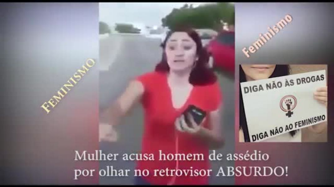 O que acontece quando um homem olha um bum-bum de feminista hoje em dia