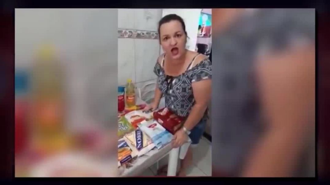 Mulher Reclama Da Cesta Básica Que Ganhou