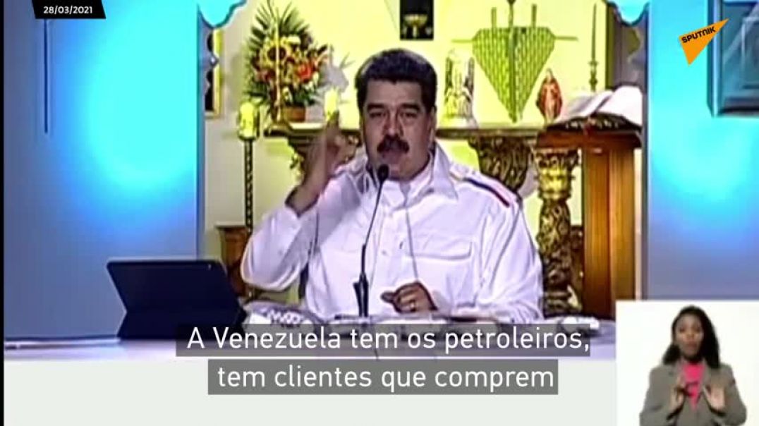 Maduro oferece petróleo por vacinas contra a COVID-19