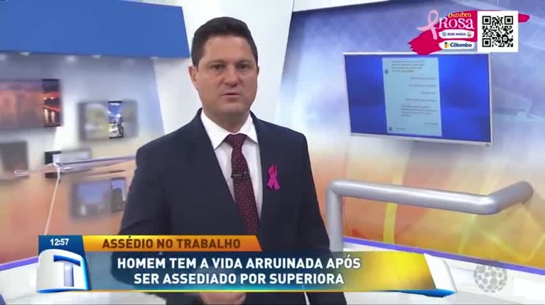 Homem Teve A Vida Arruinada Após Ser Assediado Por Superiora - Tribuna da Massa (26 09 19)