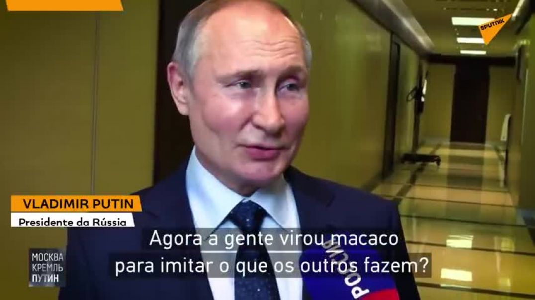 Cadê a foto, Putin? Presidente russo diz por que não foi filmada a sua vacinação.