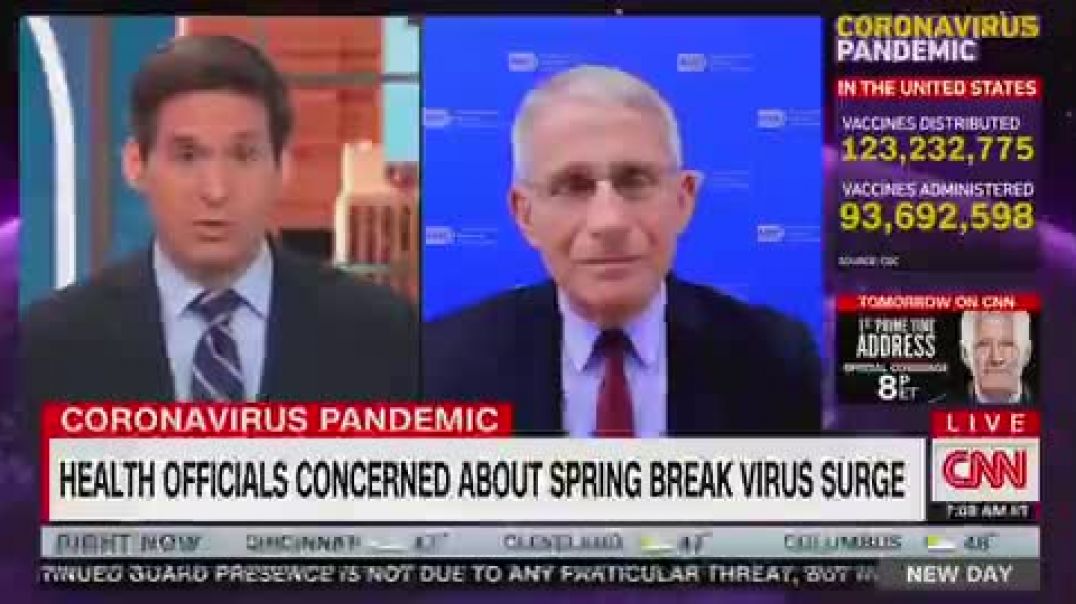 Video: Fauci Admits There Is No ‘Science’ Behind Continued Lockdown