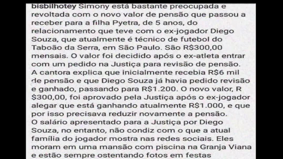 Ex Vaza áudio Da Cantora Simony Revoltada Com Redução De Pensão