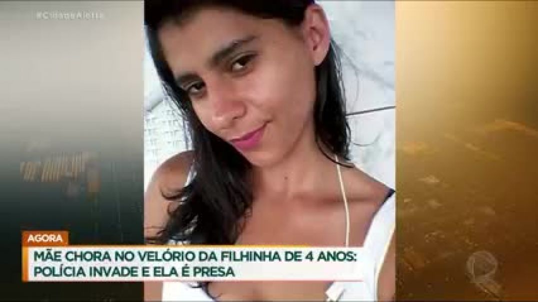 E mais uma Sancta Mãe é presa durante o velório da filha de 4 anos, após polícia descobrirem que ela é a culpada da mort