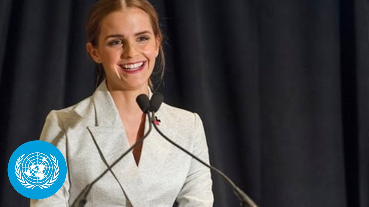 Emma Watson at the HeForShe Campaign 2014 - Official UN Video Still a cunt.... a running cunt....