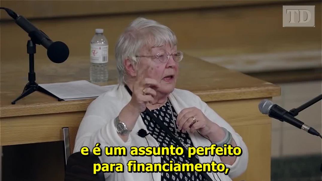 Palestra sobre a violência doméstica - Erin Pizzey (Fala das Feministas)