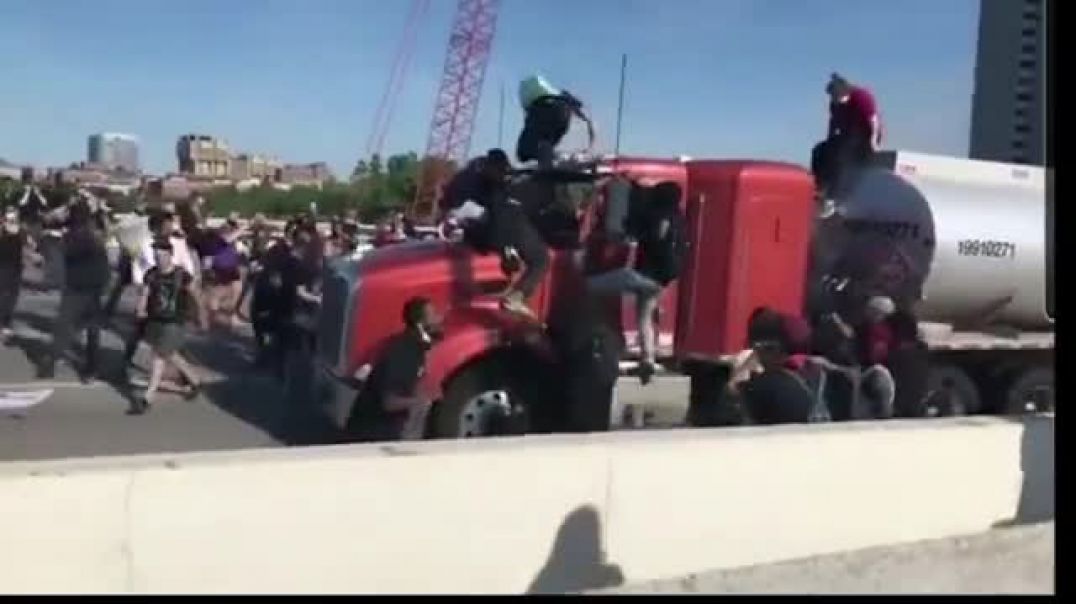 Terrorists cowardly attack truck driver