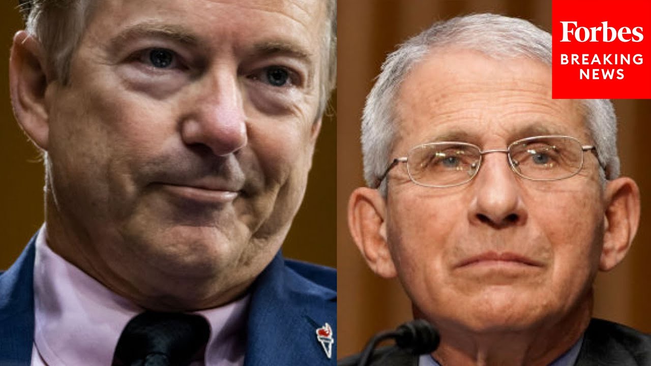 "You're Fooling With Mother Nature": Rand Paul And Fauci Clash In Viral Senate Moment