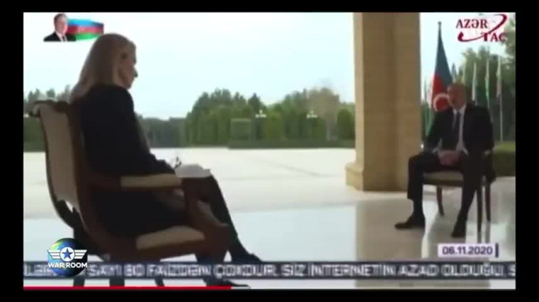 CONFRONTING THE BBC PRESIDENT ALIYEV OF AZERBIJAN 2021