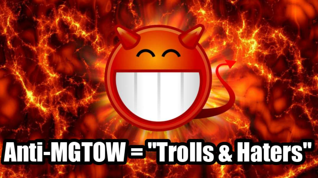 Anti-MGTOW Are Apparently Trolls and Haters Now