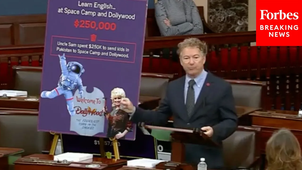 JUST IN: Rand Paul Rips "Wasteful" Government Programs Amidst Rise In Debt, Warns Of Repercussions