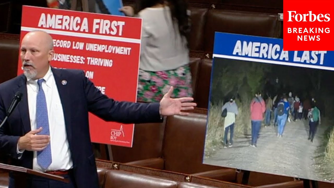 "We Have Utter Chaos": Chip Roy Gives Mammoth House Floor Remarks Decrying "America Last" Policies