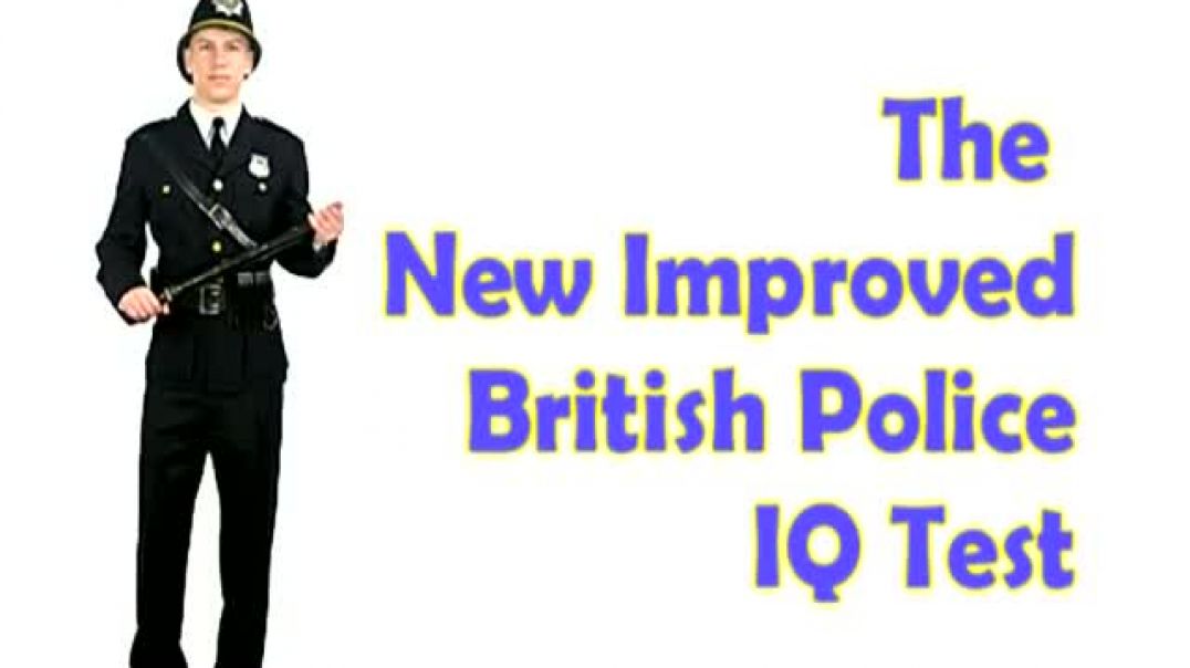 The NEW British Police IQ Test