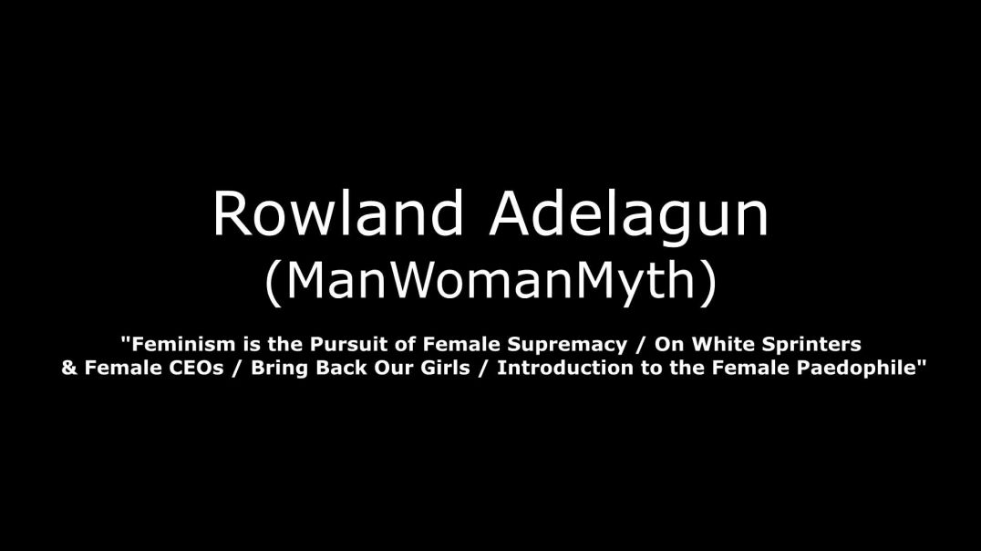 ICMI20: Rowland Adelagun - Man Woman Myth