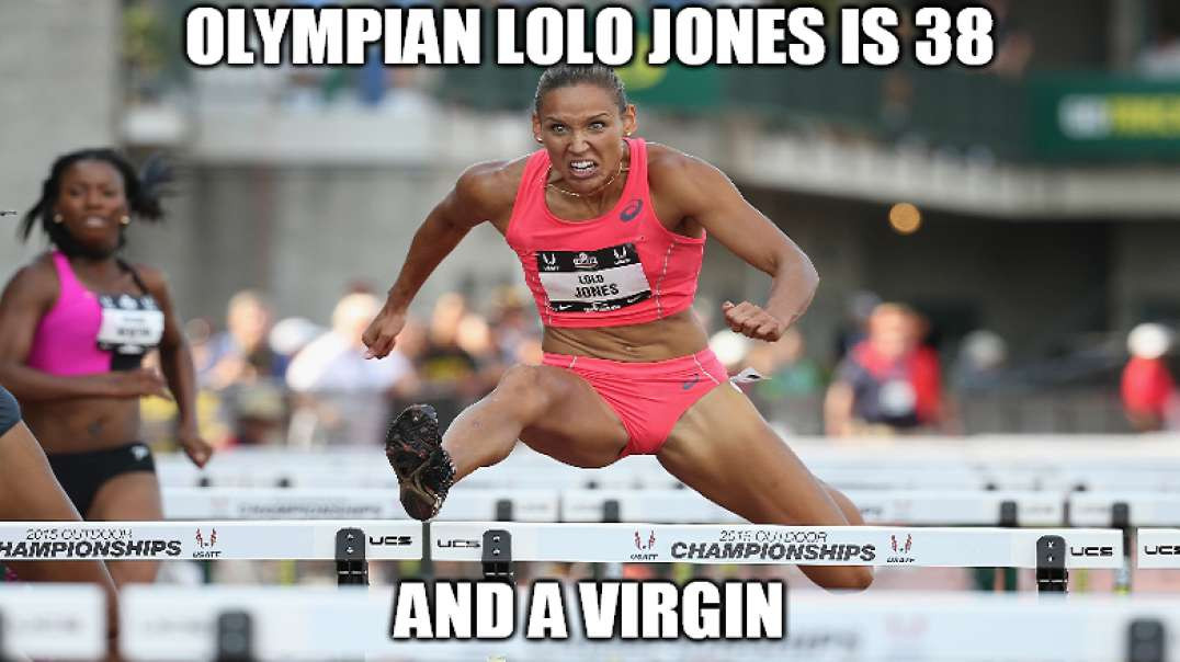 38 YO Virgin Lolo Jones Upset No Man Wants Her - LOL!