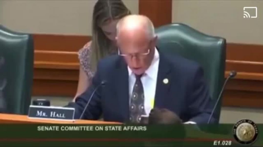 Senate Committee On State Affairs Mr. Hall Drops It Like It's Hot